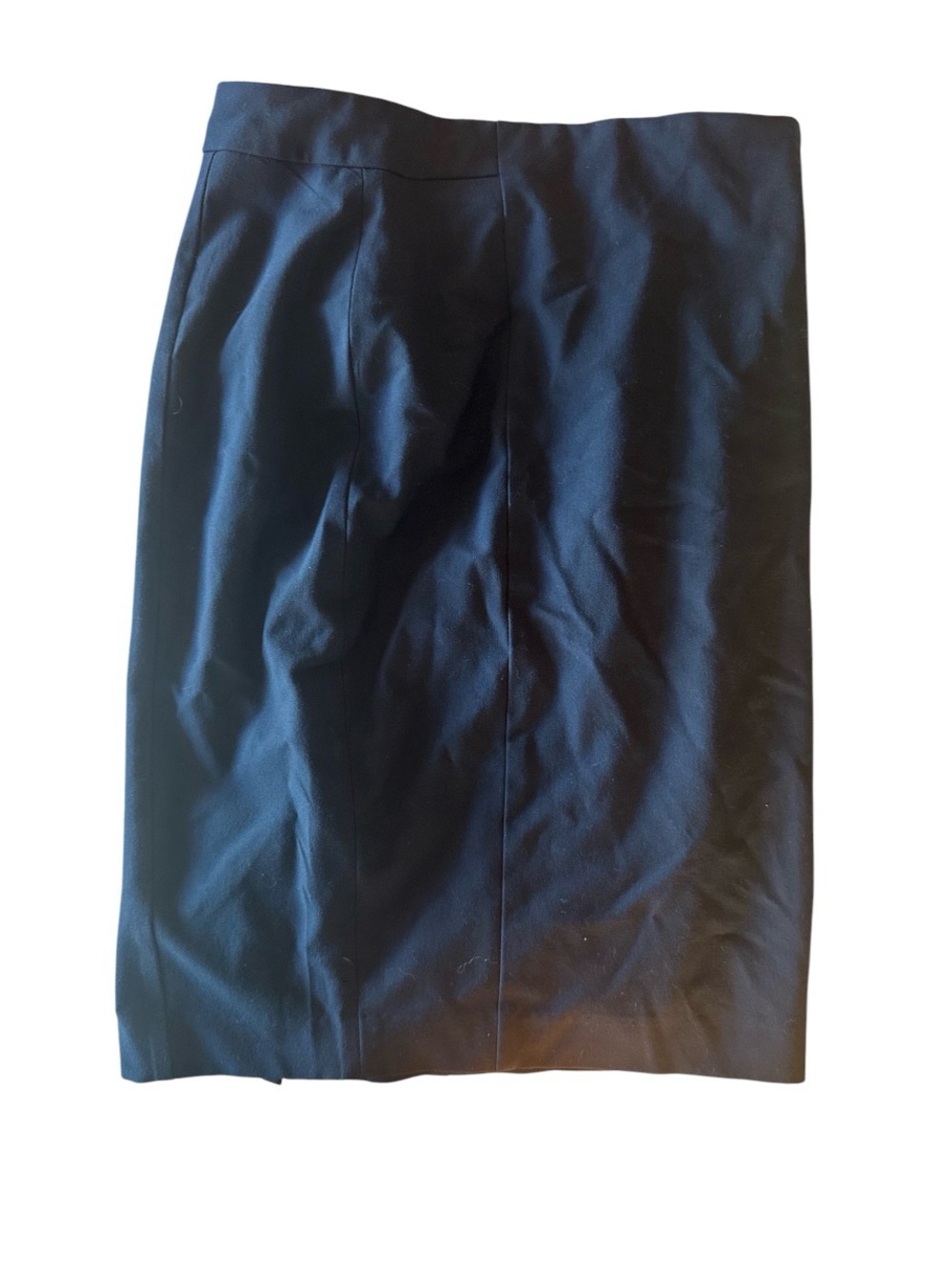 Ann Taylor Navy Pencil Skirt Size 2 Career Office Midi
